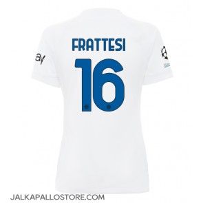 Inter Milan Davide Frattesi #16 Vieraspaita Naisten 2023-24 Lyhythihainen